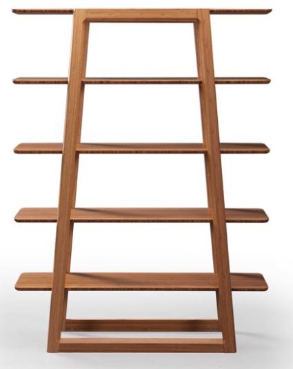 Currant bookcase Caramelized front