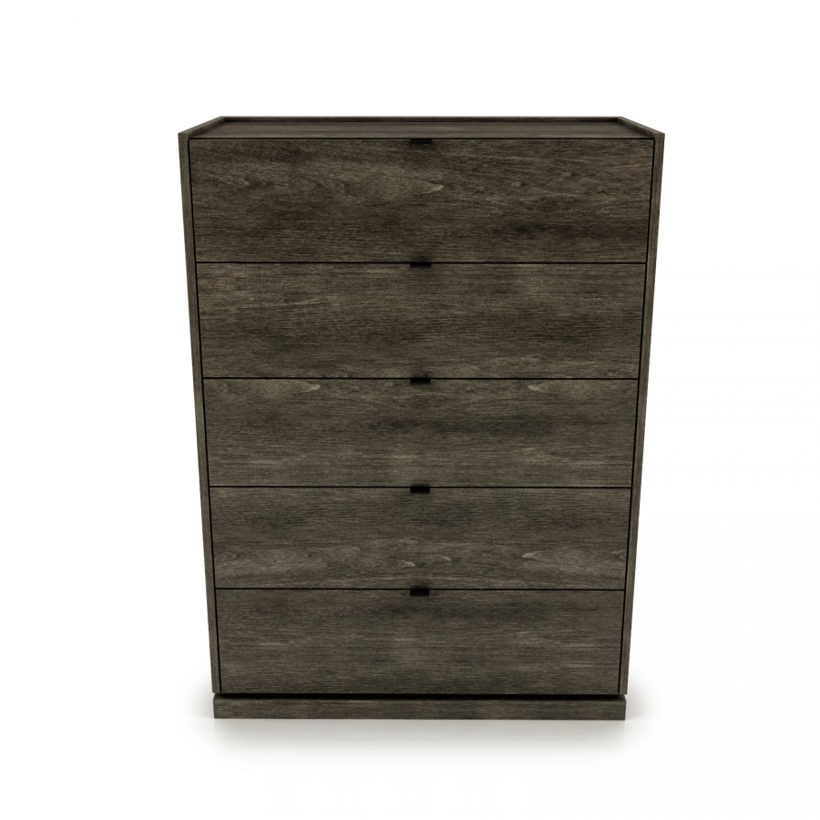 Cloe 5 Drawer Dresser Without Glass