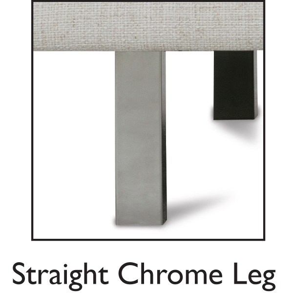 Moderno - Straight Chrome Leg