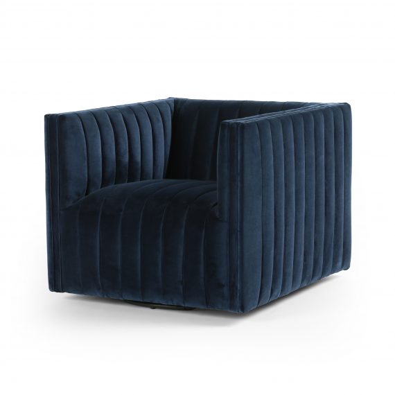 Navy Swivel chair