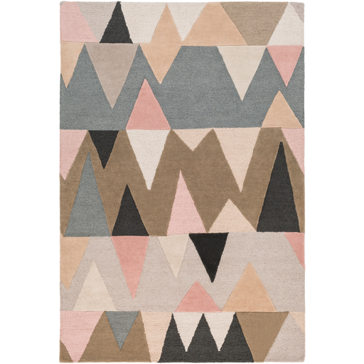 Kennedy Triangular Graphic Area Rug