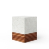 [VGS-STECC-CORT-IVTZ1] Stecca Corto Stool (Ivory Terrazzo)