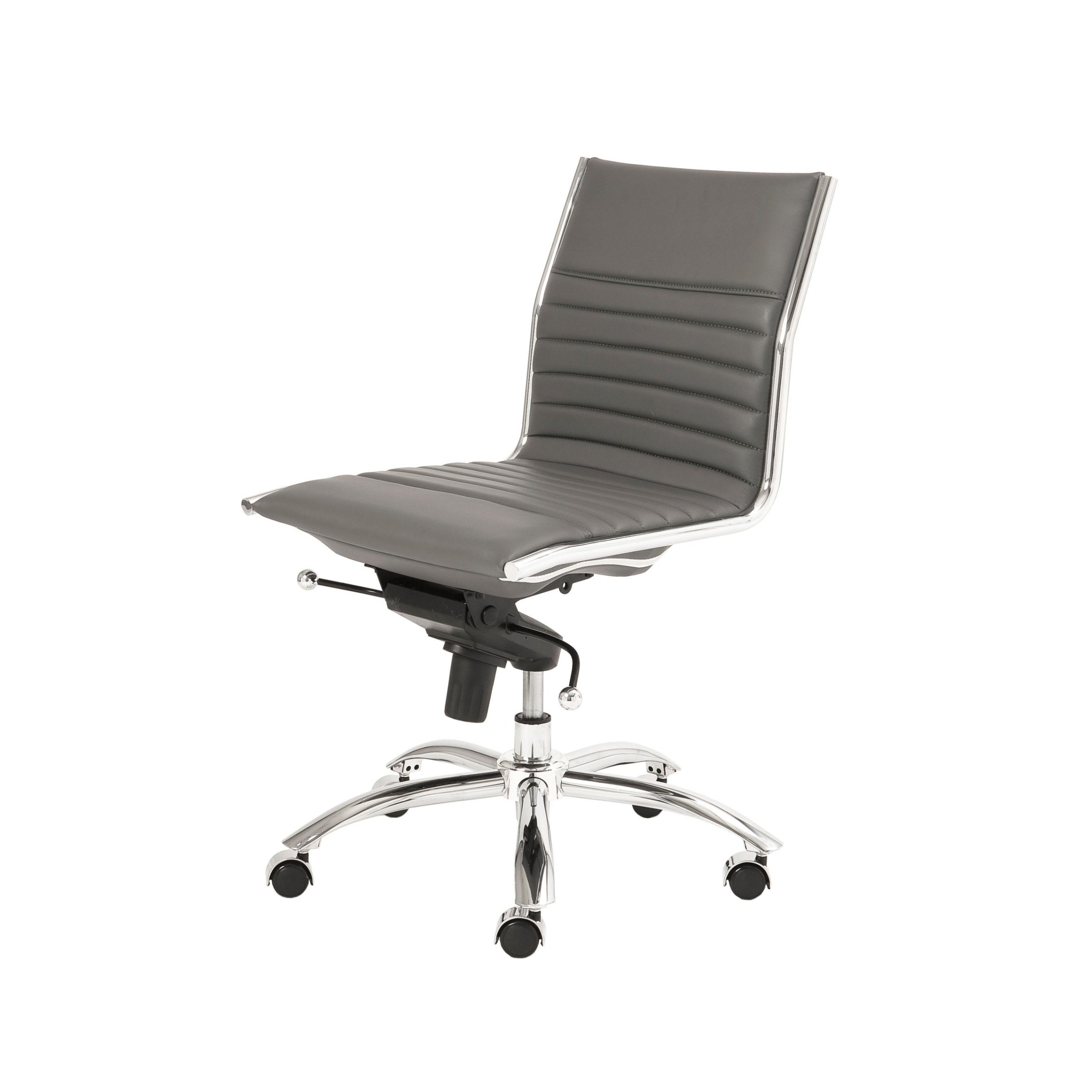 Evan Armless Low Back Office Chair - Mobilia