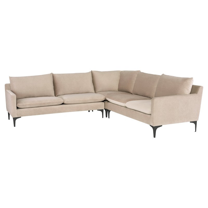 Nicholas L sectional nude