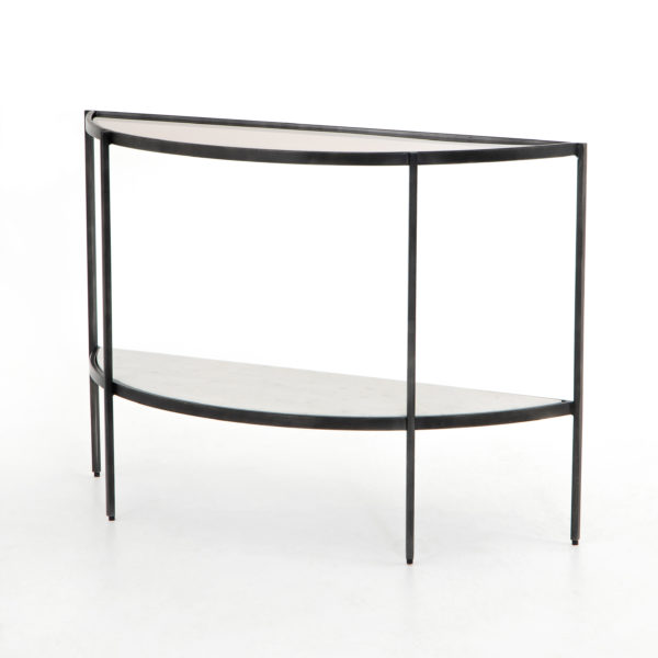 semicircle console table