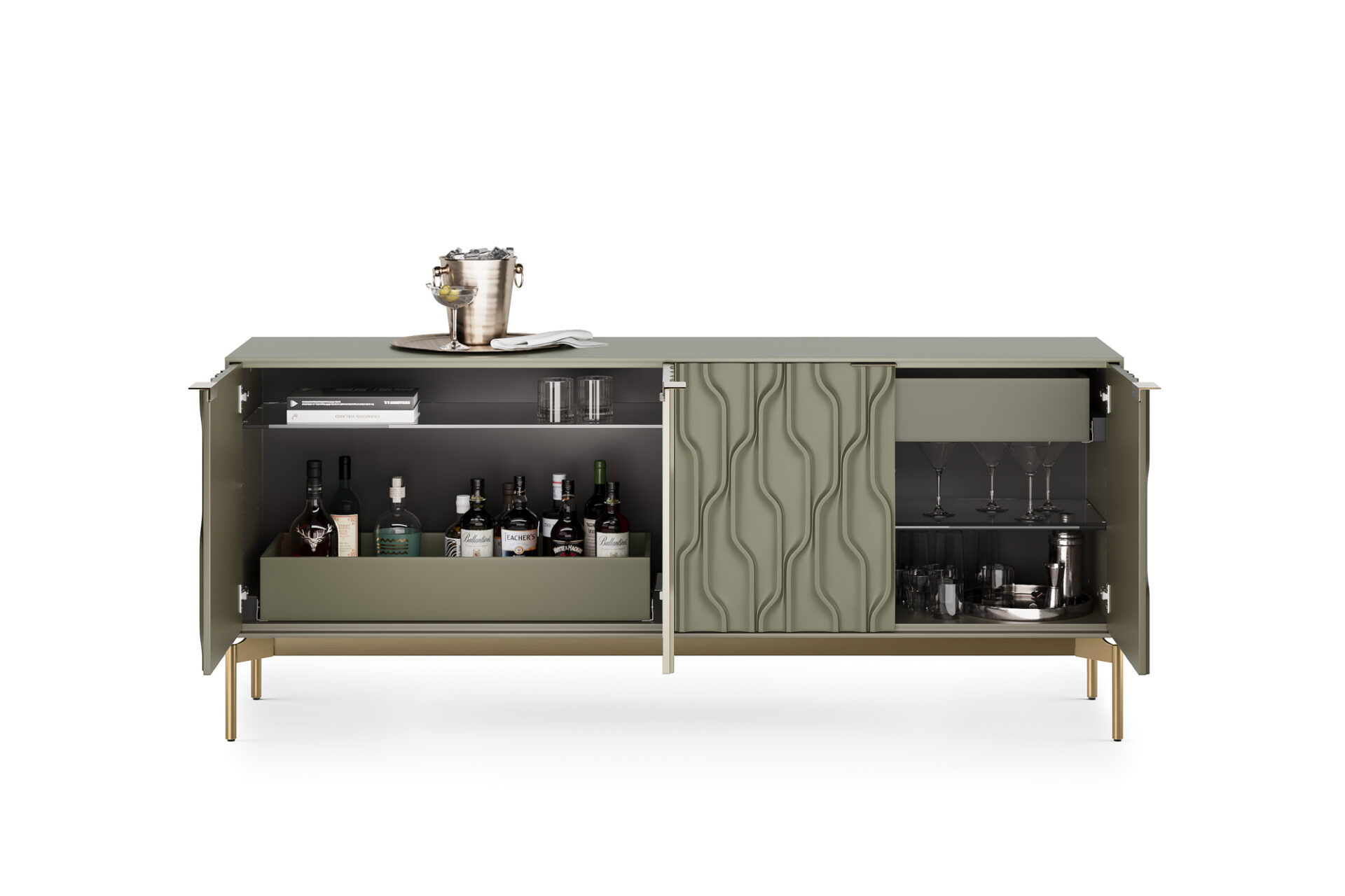 mesa-credenza-7639-BDI-moss-brushed-brass-contemporary-storage-cabinet-detail-open-doors-06