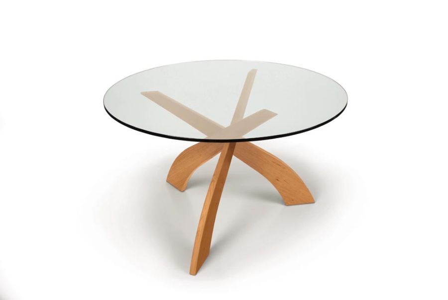 entwine48inroundglasstoptabletopviewcherry