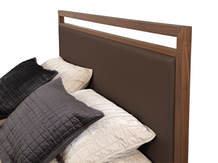 532 Bed Detail HB Espresso