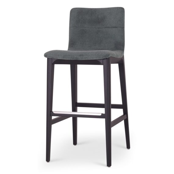 [BSM-239965-02] Godan Bar Stool (Jackpot Teal (1385), Ebano)
