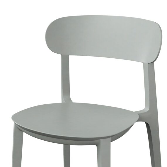 Spencer Eco-Friendly Outdoor Stacking Chair (Set of 4) (4)
